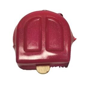 REAL LITTLES Shopkins Ice Cream Mini BackPack Hot Pink Popsicle - Empty​